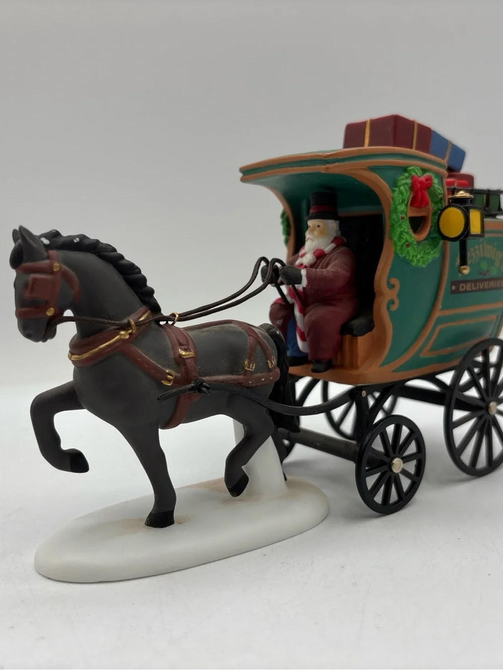 Dept 56 1996 Vintage HVC Christmas Carol Revisited Fezziwig Delivery Wagon 58400